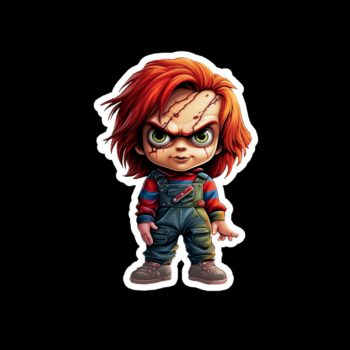 Chucky doll sticker from the movie.