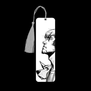 Scooby and Shaggy metal bookmark. The bookmark is metal with a silver tassel. The image is printed onto the top and is smooth and glossy. Features: 4.7″ x 1.3″ x 0.02″ Metal Bookmark Made Metal Aluminum Plate Colors may vary due to screen resolution. The bookmarks may be different slightly from the listing image as each are hand pressed.