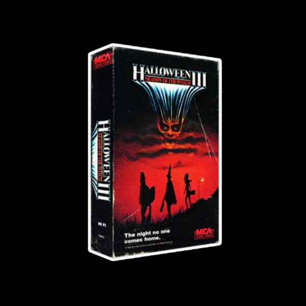 Halloween 3 VHS Limited Edition Sticker. These stickers are made with printable vinyl with a vinyl top coat that is scratch-resistant and water resistant. Put one on your phone case, laptop, iPad, hard cooler; the possibilities are endless.